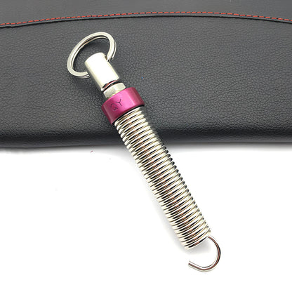 Red or blue 130g alloy car trunk lift spring, 25cm extended for 5kg boot ejection