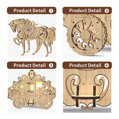 Princess Amelia Carriage Modelling Puzzle Toy for creative and educational play