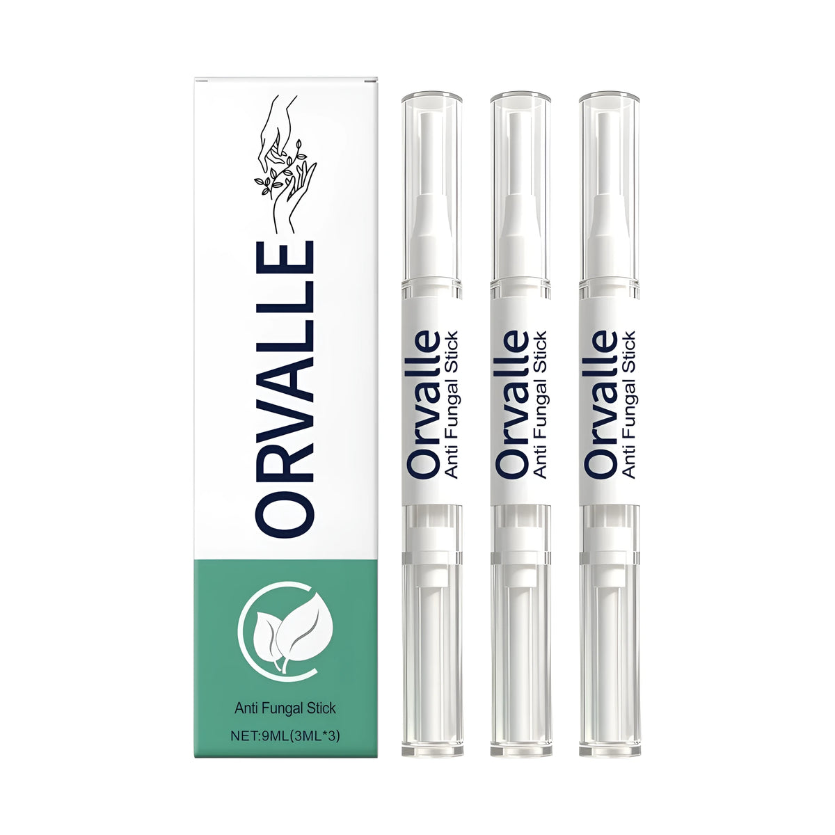 Anti Fungal Stick nail nourishing pen set 9ml three pens jojoba oil peppermint extract birch bark tea extract