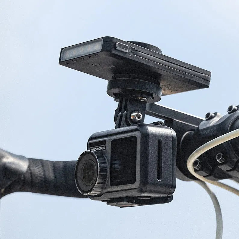 Bicycle light power bank 5000mAh with built-in cable for charging and illumination