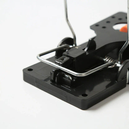 Durable reusable rat and mouse traps made of high-strength plastic and steel, offering effective and humane pest control for American households.