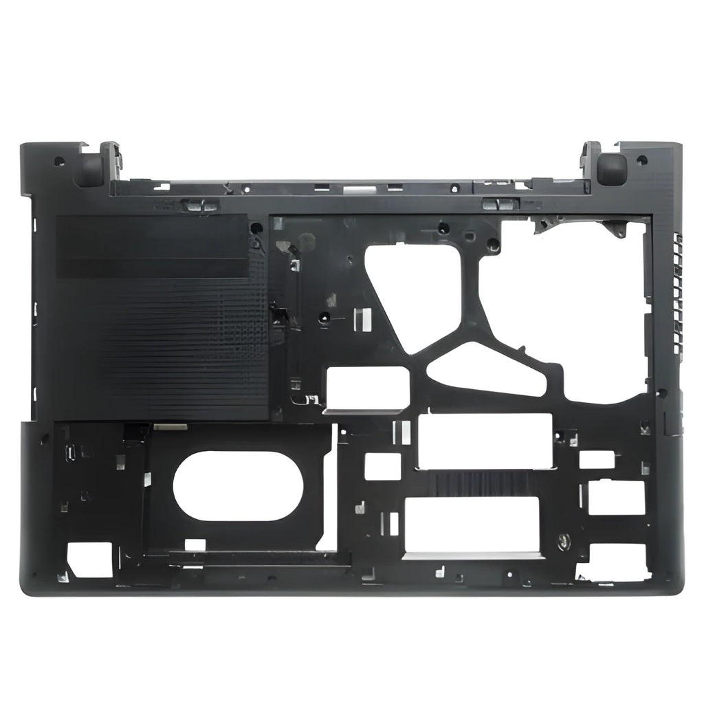 Lenovo G50 series laptop bottom case replacement part showing dimensions 43.5 x 30.5 x 5.8 cm