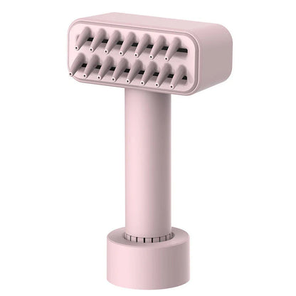 Wireless electric pet comb for flea removal and fur cleaning