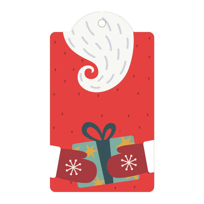 A charming acrylic car-shaped ornament with vibrant colors and a reflective finish, perfect for Christmas decor.