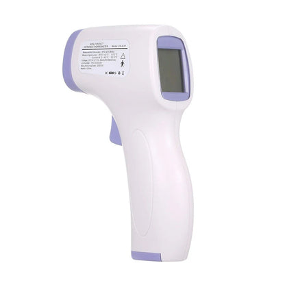 Non-contact infrared thermometer gun with backlit display for accurate temperature measurement