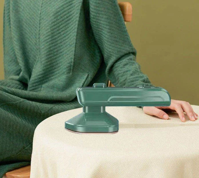 Portable hanging steam iron machine for quick and efficient wrinkle removal