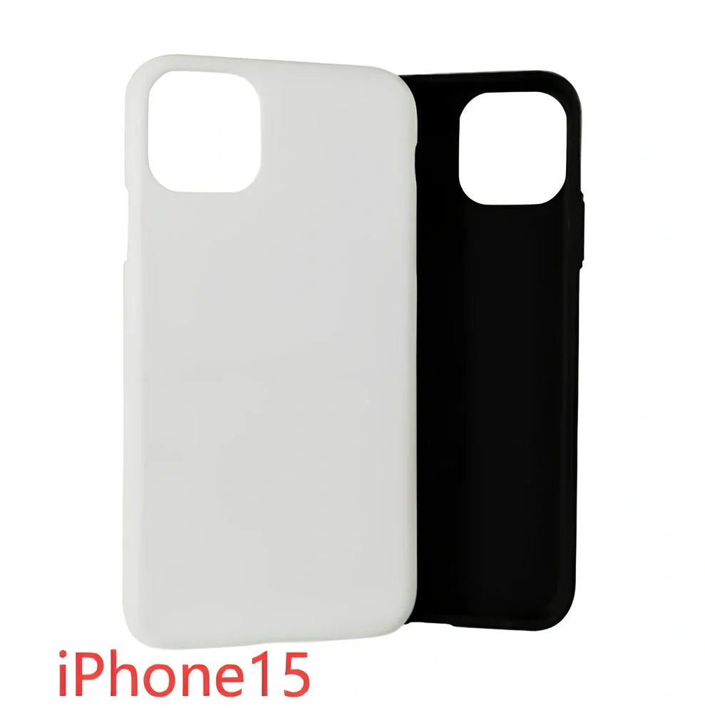 Custom printed snap phone case with dye-sublimation coating showing complete edge coverage and sharp design details