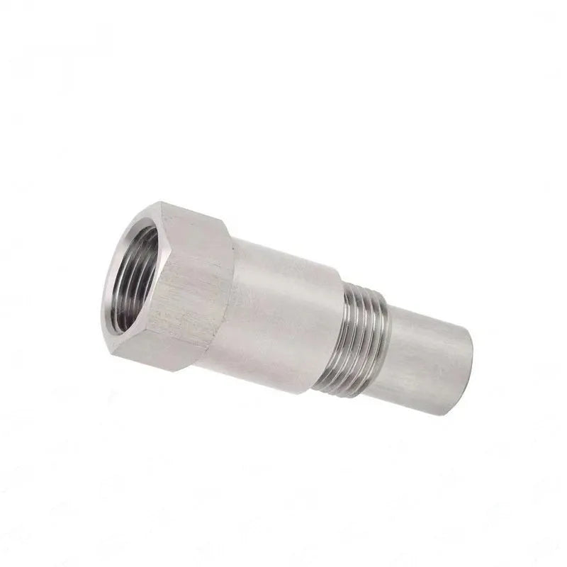 304 stainless steel oxygen sensor diagnostic adapter for OBD tools.
