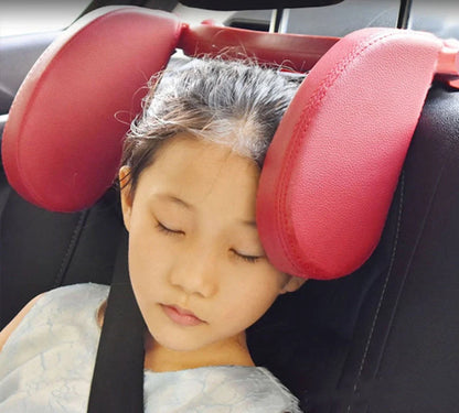 Ergonomic car rear headrest for neck support in various colors