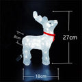 LED acrylic outdoor deer lamp with epoxy finish for Christmas garden decoration