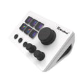 Visual Keyboard N3 black silicone keypad with long cable and mounting bracket