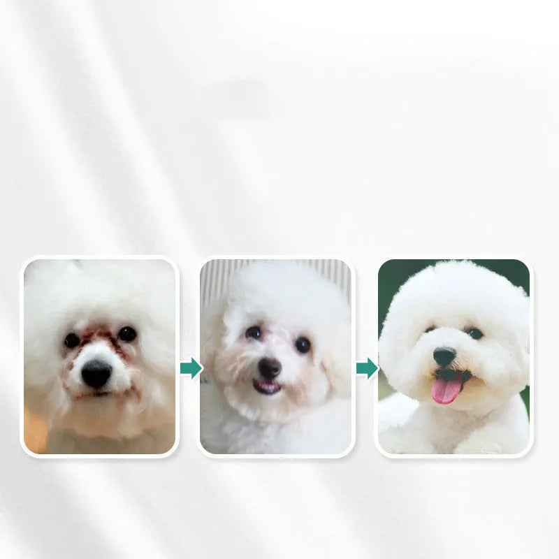 130 pre-moistened pet eye wipes for dogs and cats tear stain removal