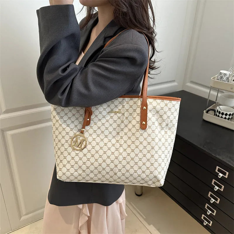 Western style black PU leather shoulder bag with sewing thread details and polyester lining.
