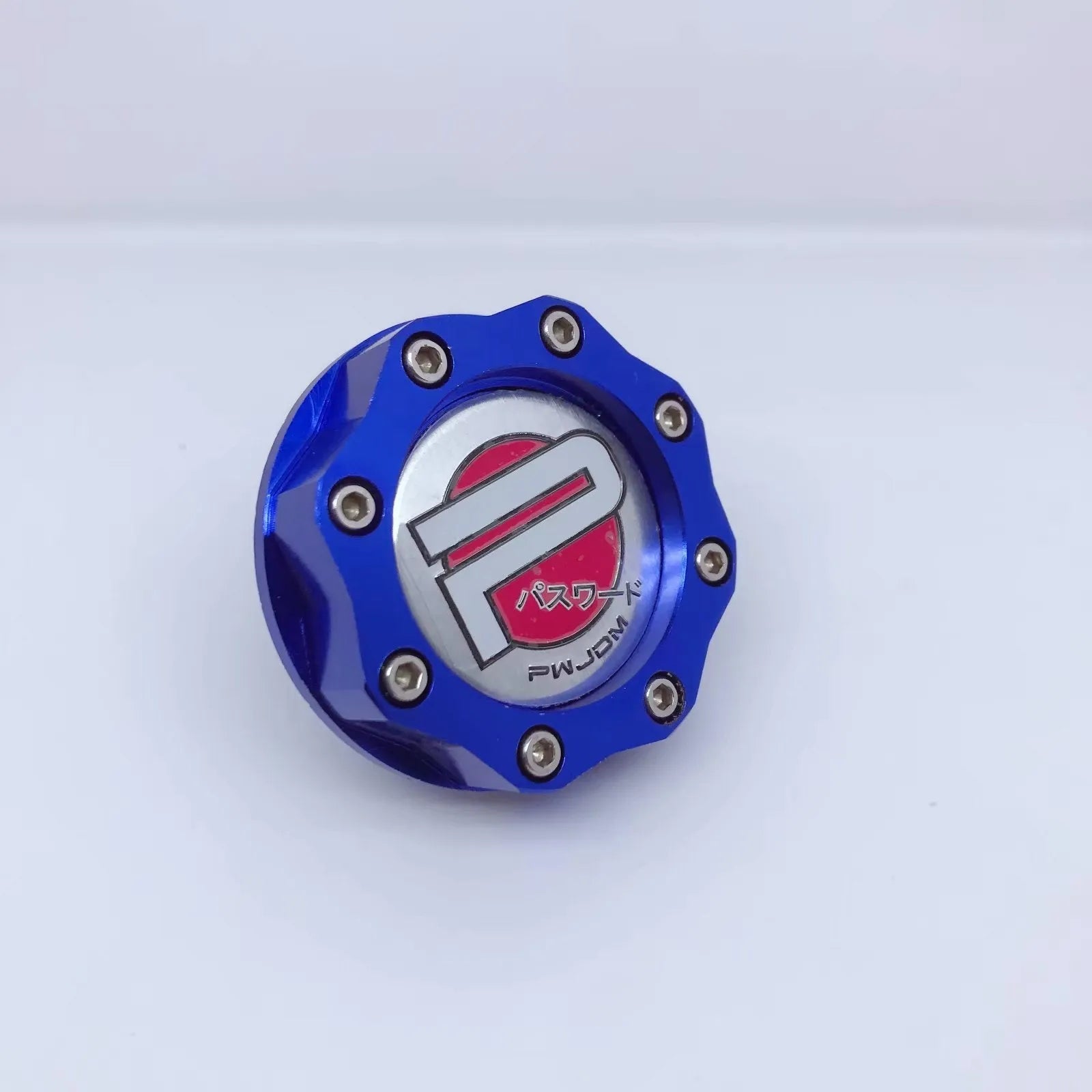 Aluminium alloy fuel tank cap for Honda vehicles in four colour options