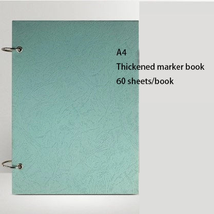 Sketchbook Freehand Sketchbook with open marker paper in various sizes and colours