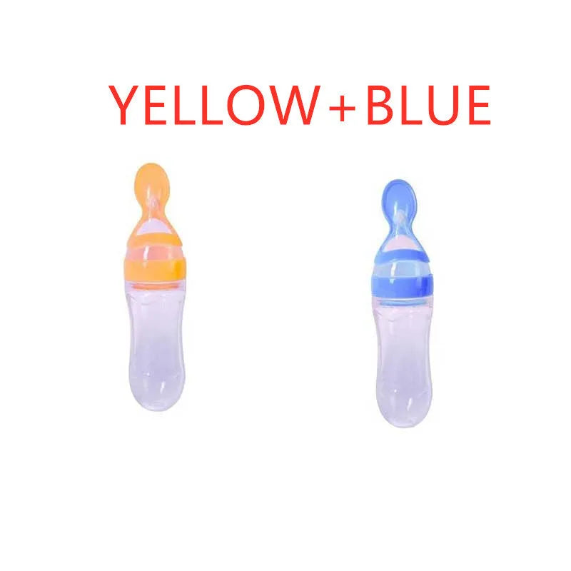 Pack of 12 clear plastic disposable champagne flutes in assorted colours on a table.
