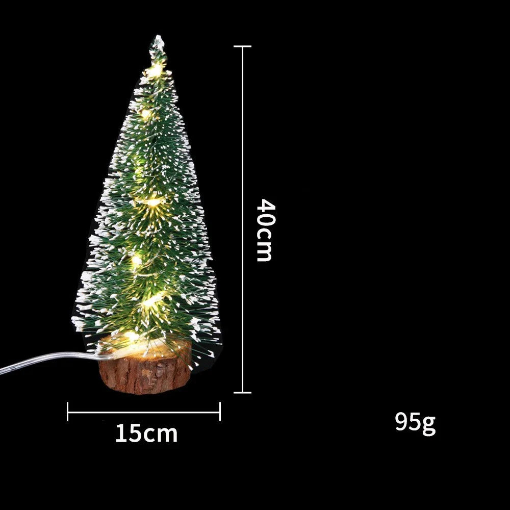 Mini Christmas Tree LED Lights in various sizes with colourful or warm light options