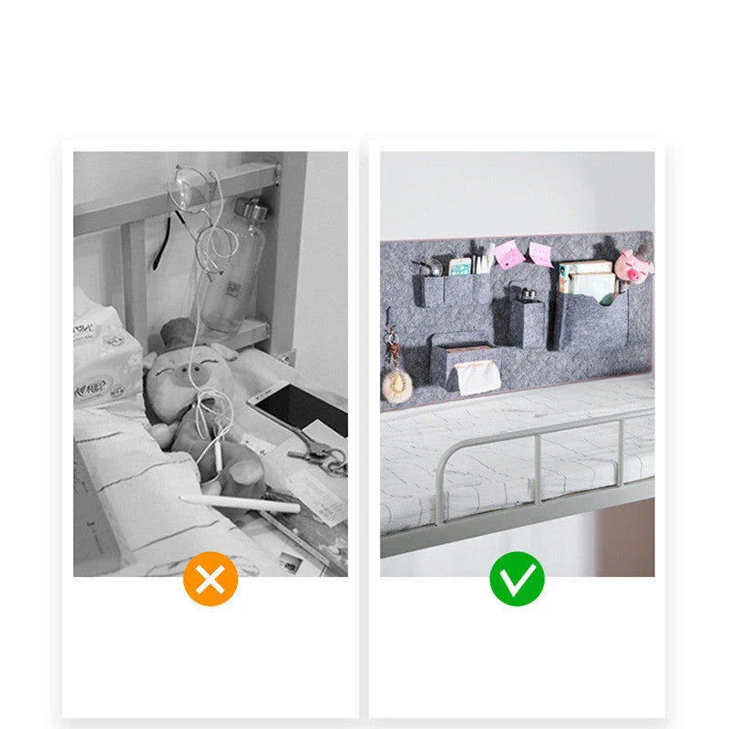 Storage Felt Board for DIY travel organisation, waterproof and eco-friendly