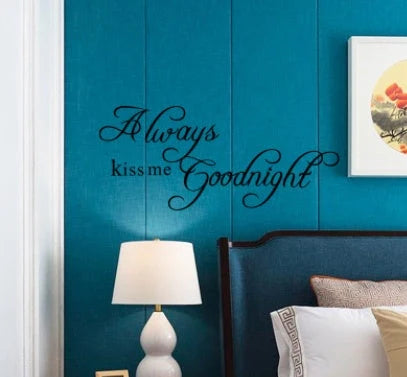 Customizable English wall stickers with vibrant designs for home decor