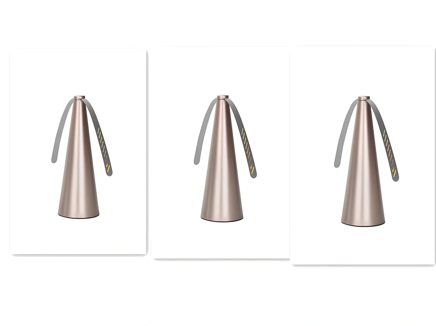 Compact USB fly repellent fan with ABS housing for tabletop insect protection