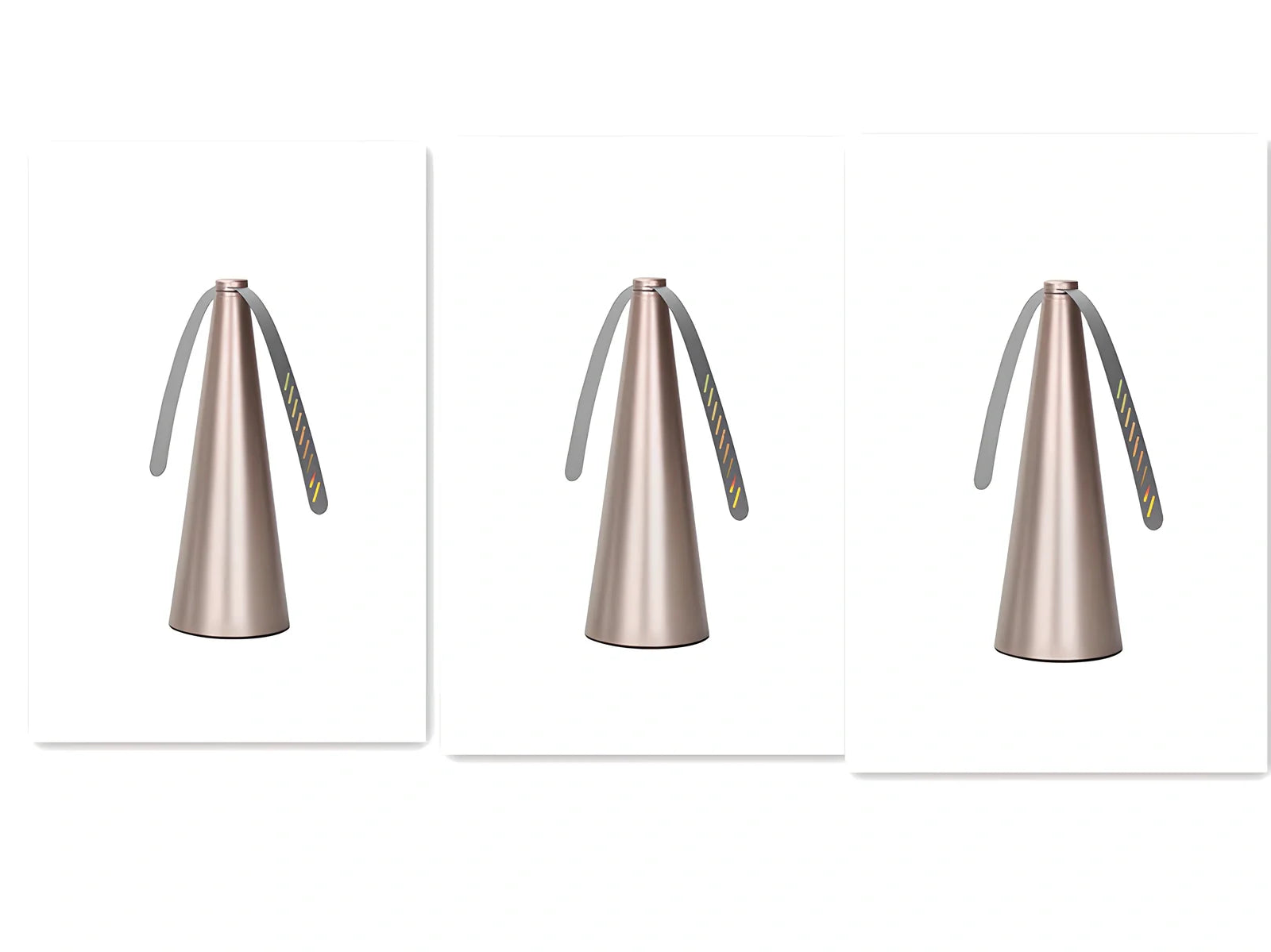 Compact USB fly repellent fan with ABS housing for tabletop insect protection