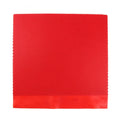Single uncut sheet of black small particle table tennis racket rubber.