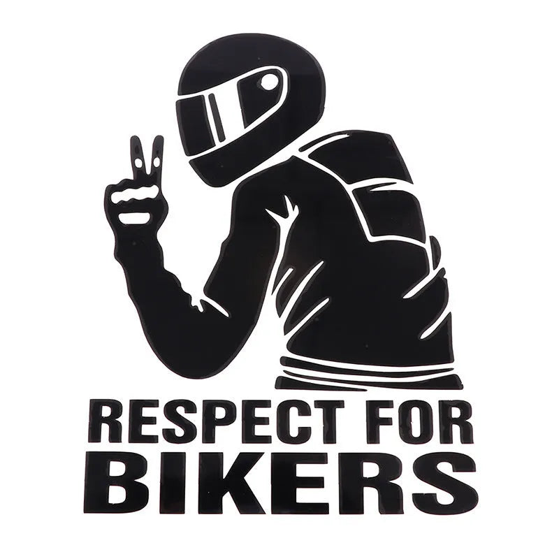 15cm by 11cm reflective silver automobile body sticker for motorbike or car decoration.