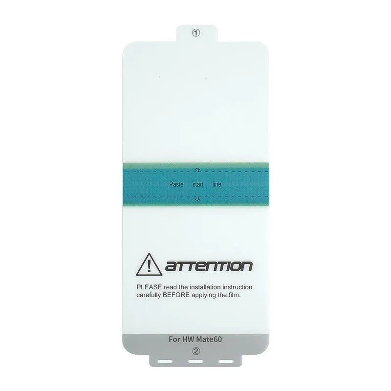 Huawei mate60 TPU screen protector with application tools and anti-fingerprint coating