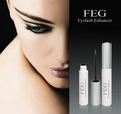 FEG Eyelash Enhancer bottle with serum for healthier lashes and brows