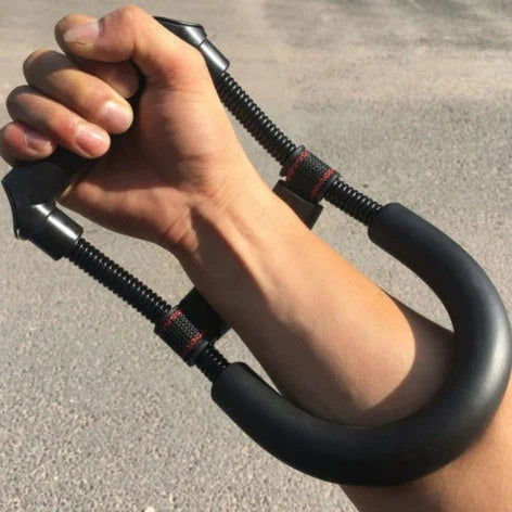 Premium adjustable hand grip arm strengthener for improving grip strength, hand and wrist fitness, and overall physical performance