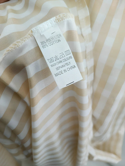 Summer plaid print pleated ruffle sleeveless A-line beach dress in sky blue, 134cm length, polyester fabric for women sizes S-3XL