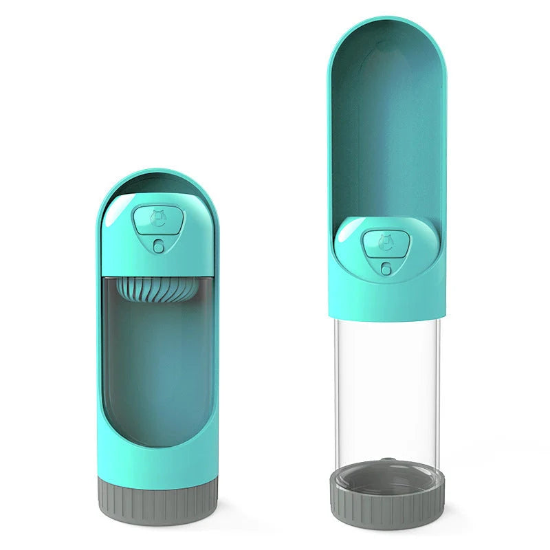 BPA-free dog hanging water cup with 300ml capacity and leak-proof valve