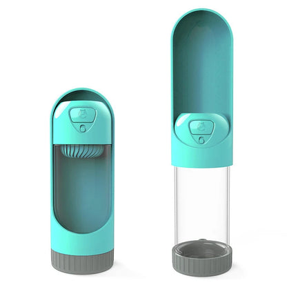 BPA-free dog hanging water cup with 300ml capacity and leak-proof valve