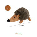 Cute hedgehog-shaped bite-resistant washable plush dog toy 20cm for small and medium dogs