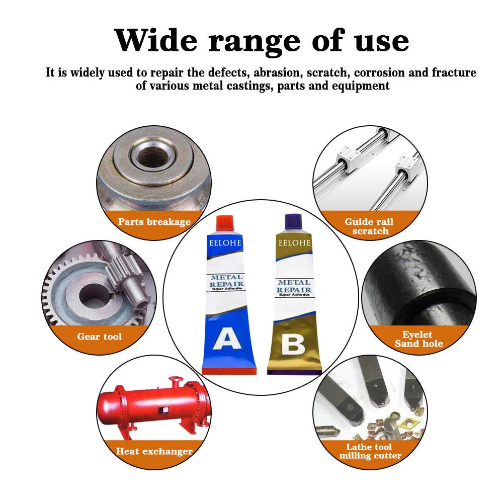 Quick-drying waterproof welding adhesive AB epoxy glue set in 20g 50g 100g options