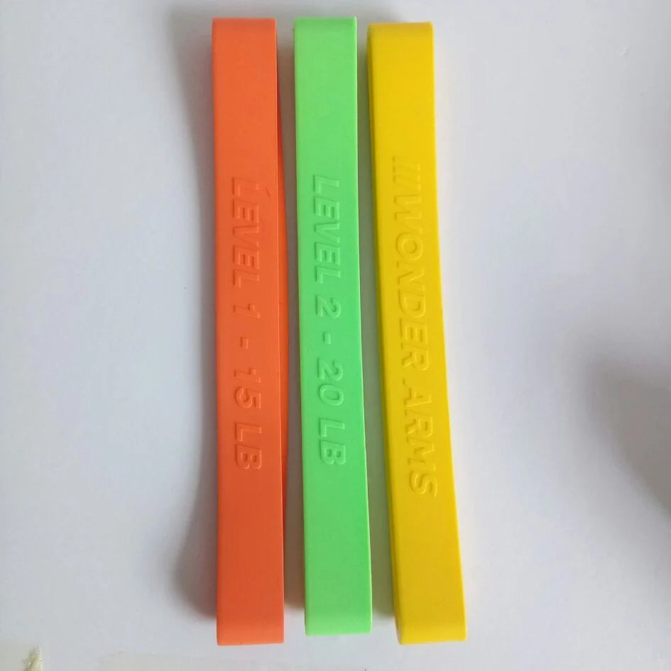 White arms and upper body workout equipment with 560g weight for home fitness training