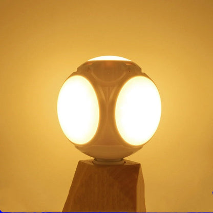 Foldable Leaf Light Football LED Light in cold white and warm white options