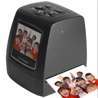 Compact 35mm film scanner with 5.0 Mega pixels resolution for high-quality digital conversion