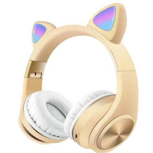 Cat ear Bluetooth headset in various colours with wireless stereo sound