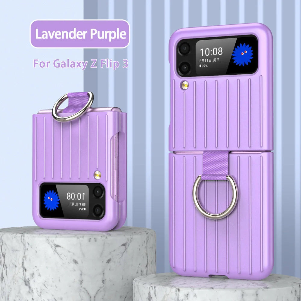 Frosted finish phone case for Samsung Galaxy Z FILP3 in four colours