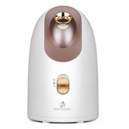 Hot and cold face steamer with dual fog settings for skincare