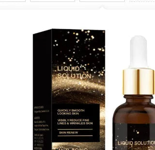 30ml bottle of facial moisturising care solution with hyaluronic acid and glycerin