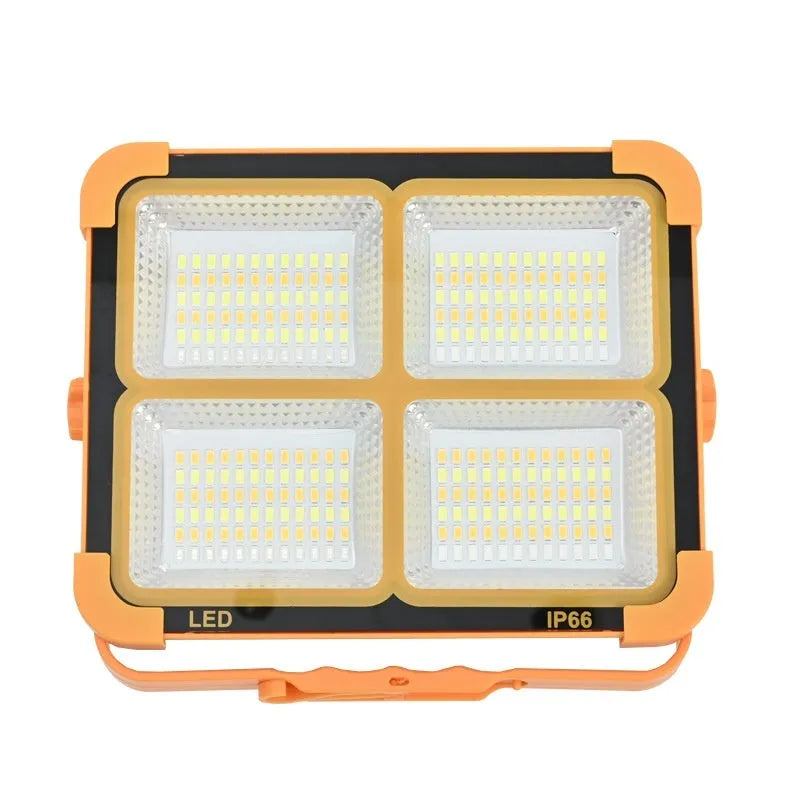 Portable square camping lantern with IP66 protection 215x180mm