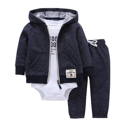 Toddler's cotton long sleeve hoodie with zipper front in various colours