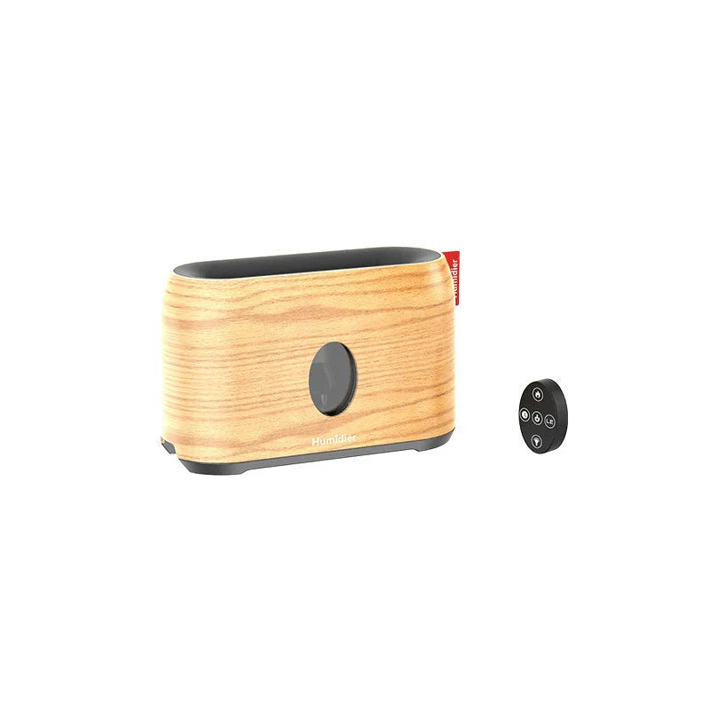 Multifunctional aroma diffuser with realistic flame effect, humidifier, and essential oil diffuser for home decor and air quality enhancement