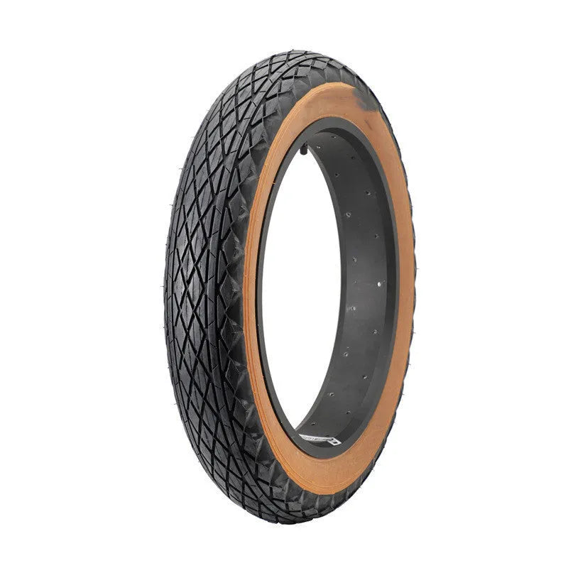 20x4.0 brown rubber tyre for snowmobile and electric beach car replacement