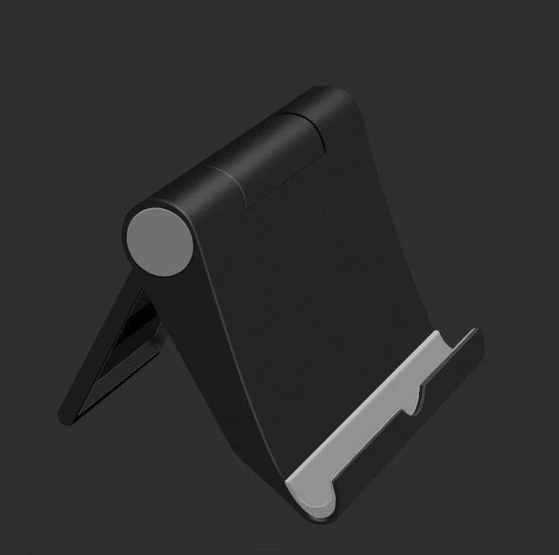 Adjustable PE folding mobile phone stand in various colors