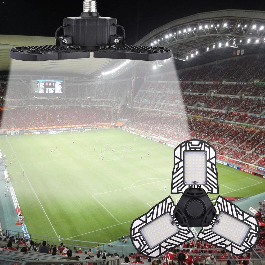 Adjustable 60W UFO LED high bay light with aluminum body for industrial and home lighting