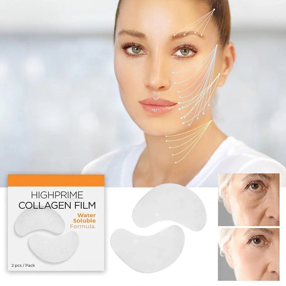 Collagen water-soluble facial mask with hyaluronic acid for 15-20 minute hydrating treatments