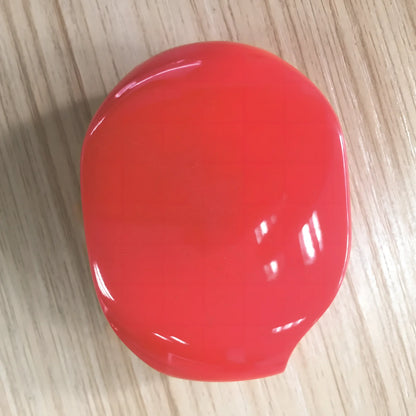 Black automatic cord winder organising 1.2m earphone cable, 68x50x29mm size, PC+ABS material